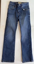 Wrangler 20X Bootcut Jeans Youth   Unisex, Blue Denim, Slim Fit, 26  Inseam