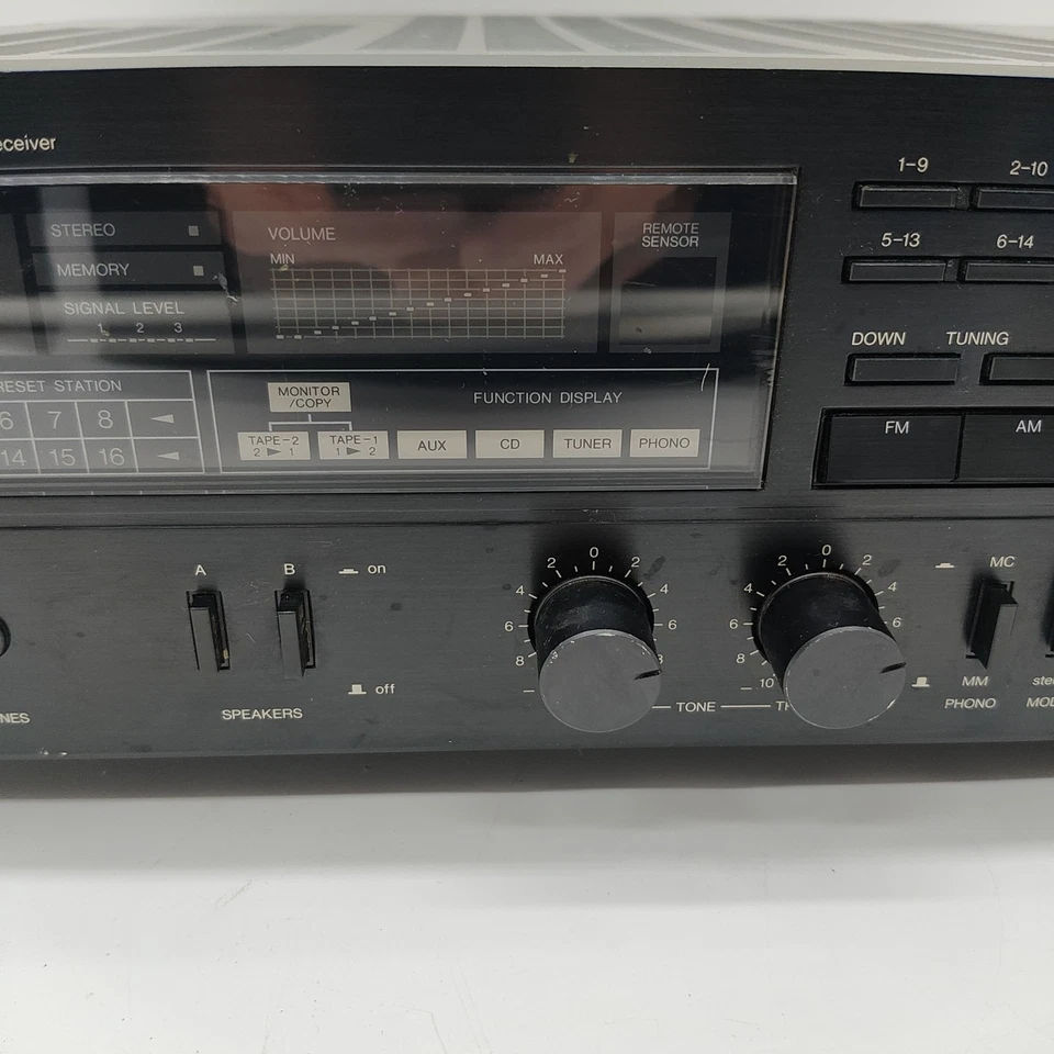 Denon DRA-75VR Precision Audio Video Receiver -Works-For Parts or Repair - Image 3 of 4