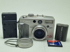 Canon Powershot G2 4MP Digital Bridge Point & Shoot Camera Tested Working