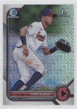 2022 Bowman Chrome Prospects Mega Box Mojo Refractor Fran Alduey #BCP-39 0hv6