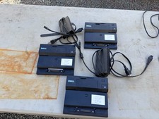 Dell K07A Docking Station 3x  Two Dell WRHKW 19.5V Power Supplies