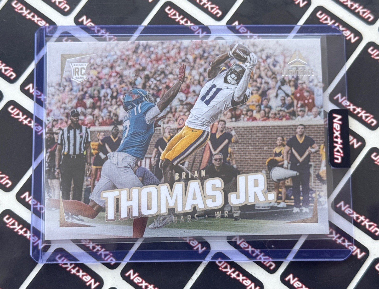 2024 Panini Luminance Rookies Brian Thomas Jr #184 Rookie RC Brilliant Photo