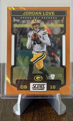 2023 Score - Jordan Love #90 Lava /565 - Green Bay Packers