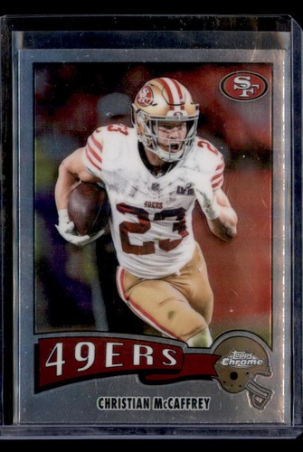 2025 Topps Chrome #1975-29 Christian McCaffrey 1975 Topps