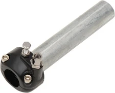 Emgo Single Cable Throttle Assembly 7/8" Black