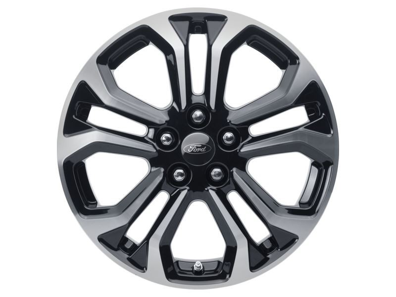 Jante alliage 17 pouces 5x2 branches gris anthracite pour Ford Transit Connect