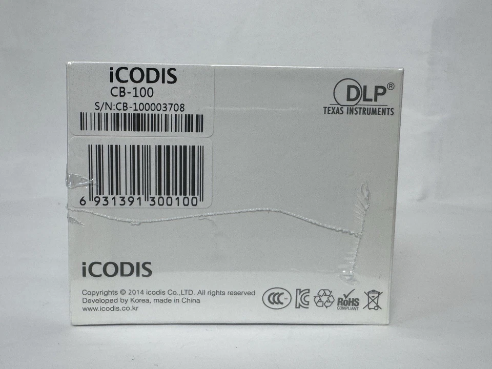 iCODIS CB-100 Mini Projector Android installed Pico OS DLP WiFi Bluetooth  - Image 2 of 4