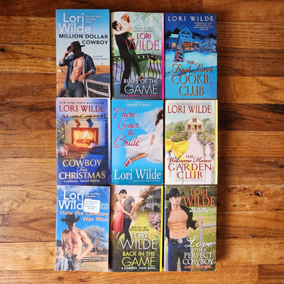 Lori Wilde Lot of 9 Books - Western Romance Novels PB