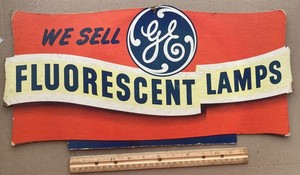 ゼネラルエレクトリック GE バルブ ケース ディスプレー ビンテージ 看板 ゼネラルエレクトリック GE バルブ ケース ディスプレー ビンテージ