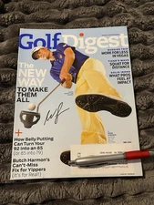 Webb Simpson Signed Golf Magazine PGA Tour Star Masters US Open