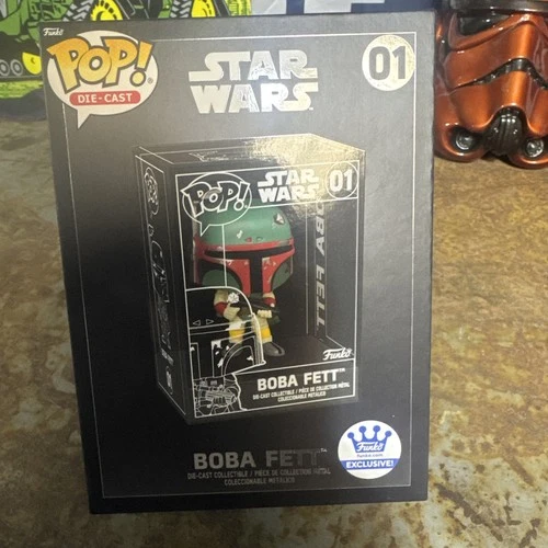 Funko Pop! Diecast #01 - Star Wars - Boba Fett (Chase)