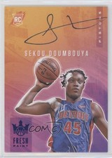 2019 Panini Court Kings Fresh Paint Jade 10/25 Sekou Doumbouya #FP-SDO Auto 0t1