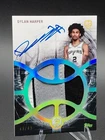 Dylan Harper RC Auto Patch 49/49 2025-26 Topps Three Prime RPA Spurs Rookie