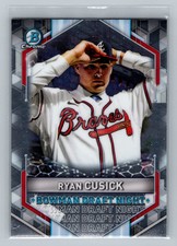 2021 Bowman Draft Night Chrome #BDN-5 Ryan Cusick Atlanta Braves