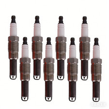 8pc For Motorcraft Sp-509 Double Platinum Spark Plug For Ford F-250 F-350 Sd V10