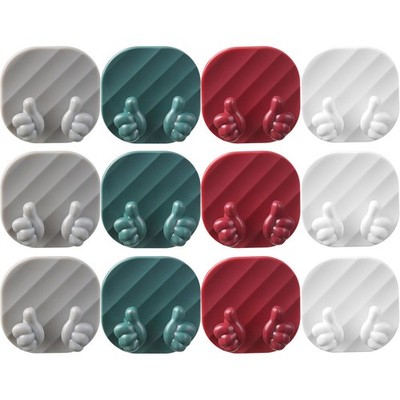 12 Pcs Küchenhaken Zum Einhängen Kreative Wandhaken Wandspeicherhaken