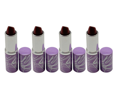 4 Clinique Pop Lip Color + Primer Rouge Intense + Base Lipstick 14 plum pop