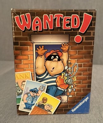 Wanted! Ravensburger Kartenspiel Familienspiel 2001 vollständig Kult
