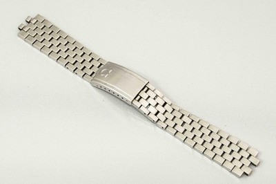 No End Link **NEAR MINT** Vintage OMEGA 1040 19mm Stainless Steel Men's  Bracelet