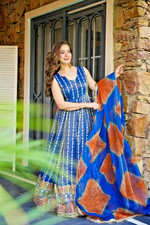 GOWN SALWAR KAMEEZ PAKISTANI INDIAN WEDDING PARTY WEAR DRESS BOLLYWOOD SUIT NEW