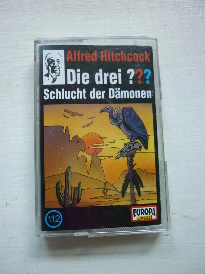 Die drei ??? Fragezeichen - Schlucht der Dämonen Folge Nr. 112 auf MC Kassette - Bild 1 von 1