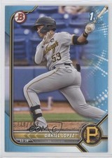2022 Bowman Prospects Sky Blue Border 338/499 Dariel Lopez #BP-56 fm0