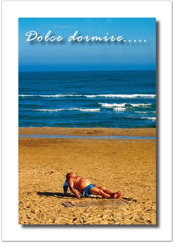 CARTOLINA SICILIA MARINA RAGUSA SPIAGGIA FATBOY MARE BEACH SEA SICILY POSTCARD - 第 1/1 張圖片
