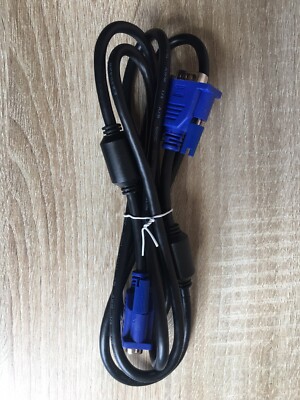 VGA Kabel für PC TFT LCD CRT HD Monitor TV Beamer Bildschirm