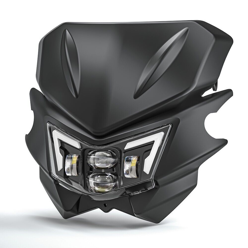 LED Headlight for Kawasaki KLX 250 125 150 450 Universal