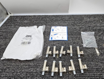 (QTY 10) ROK HARDWARE SCD101 Metal Soft Close Damper for Cabinet Doors