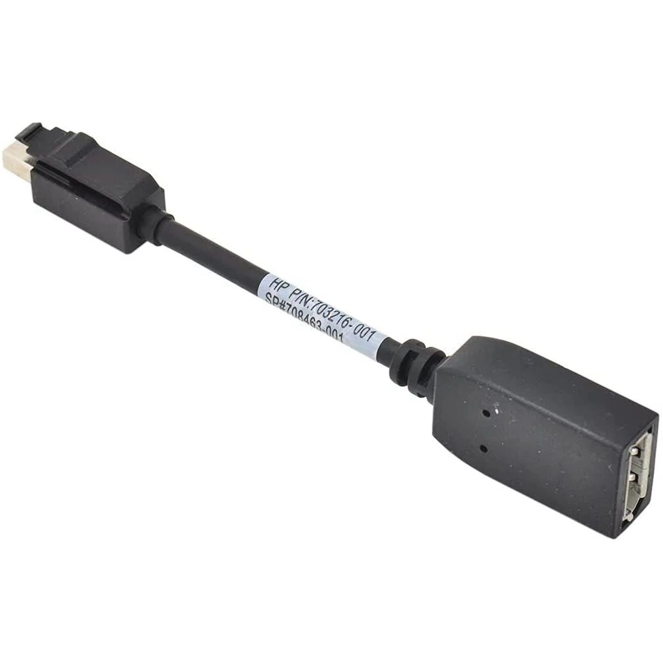 DisplayPort to Mini DisplayPort adapter Female to Male Genuine HP Converter DP - Image 2 of 4