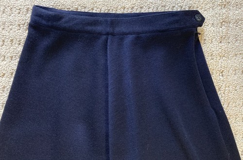 TWEEDS Brand 100% Wool Women’s Skirt, Navy Blue, Size 6, Perfect Condition! - Picture 2 of 4