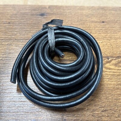 10 GAUGE WIRE 8 FT INSULATED STRANDED COPPER (BLACK) FREE SAME DAY SHIPPING!