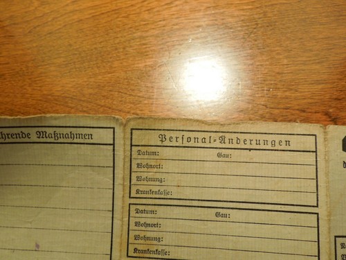 Vintage Pre WWII German Woman's Health Doctors Card Fold Out - Picture 8 of 8