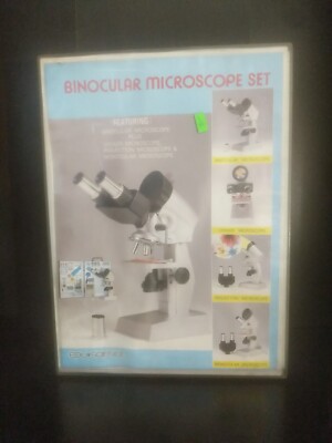 edu science Binocular Mircoscope Set Incomplete see photos 