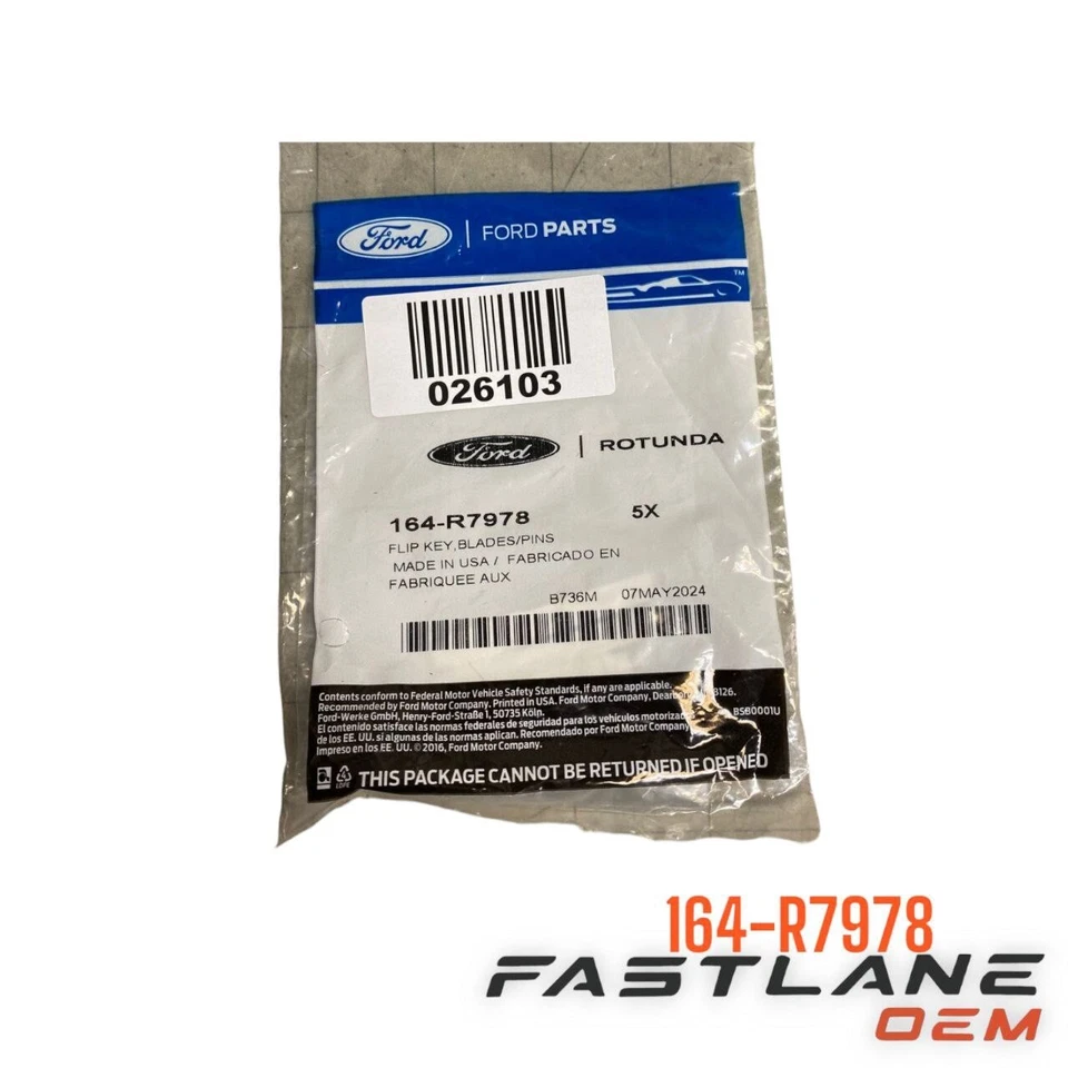 Ford Explorer 2013-2016 juego de 5 cuchillas sin cortar nuevo OEM 164-R7978 Foto 2 de 4