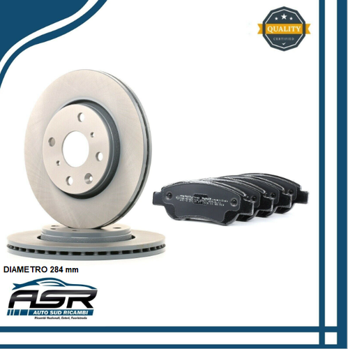 Plaquettes De Frein Avant RIDEX Pour FIAT PUNTO (188) Et BARCHETTA (183) - Kit Complet