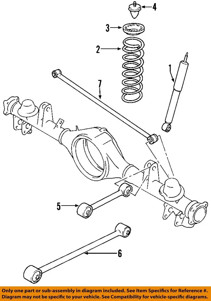GM OEM Rear Suspension-Coil Spring 25815604 | eBay