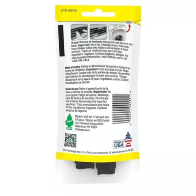 Buy Little Trees Black Ice Vent Wrap (4 Pcs) Online At Best Prices In India - Foto 4