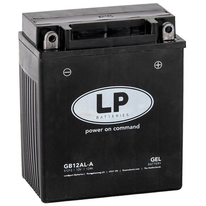 Batterie Gel Moto YB12AL-A2 sans entretien pour résoudre les pannes d'hiver