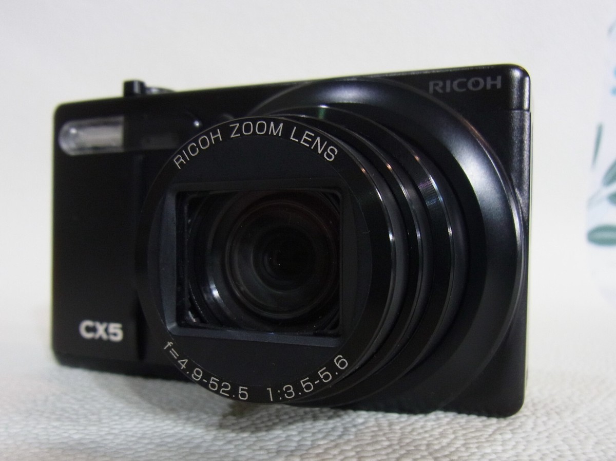 RICOH CX5 ブラック Ricoh Cx5 Ricoh Cx Ricoh CX5 Review