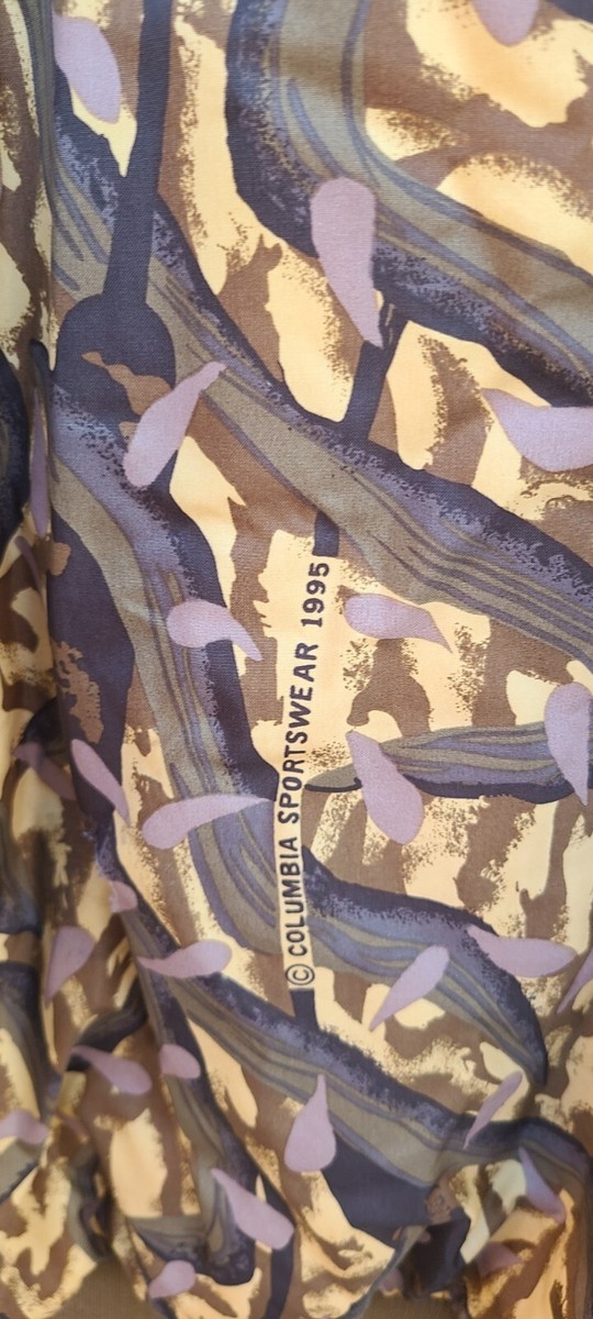 VIntage Columbia Delta Marsh 1995 Camo INSULATED Reversable