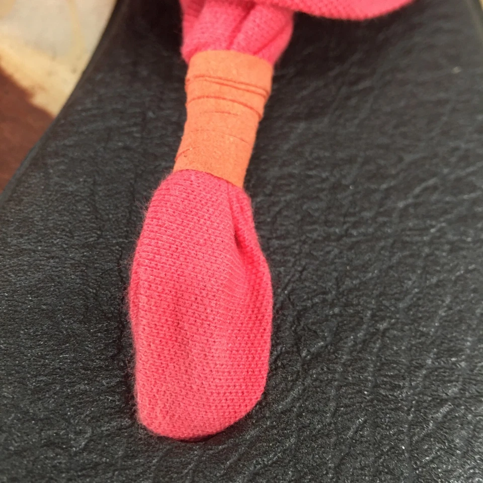 Sandalias Sanuk para mujer 8 eslinga de yoga 2 correas traseras cómodas planas tela rosa Foto 4 de 4