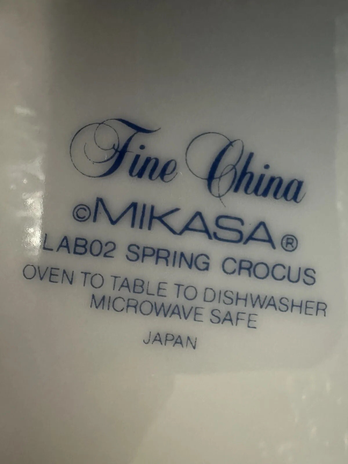 Mikasa Spring Crocus 12.25” Chop Plate Round Platter