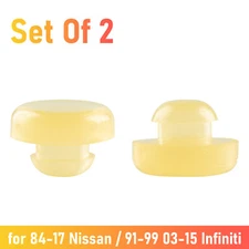 Brake Pedal Stop Pad Set Of 2 For 1984-2017 Nissan 91-99 03-15 Infiniti