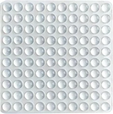 Clear Adhesive Bumper Pads- Sound Dampening Transparent Rubber Feet for 