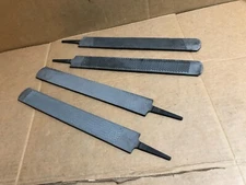 4x 14” Mill Bastard High Carbon Metal Hand File Rasp  Deburring Metal