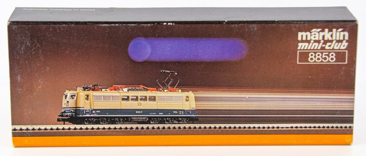 Vintage Marklin Mini-Club 8858 German Z Scale Electric