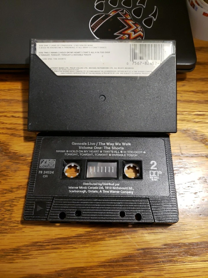 Genesis - Live The Way We Walk - Cassette Tape - Image 2 of 2