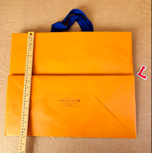 LOUIS VUITTON Authentic Empty Gift Bag ( Large, Medium, Small ) Orange B-222 - Picture 73 of 101